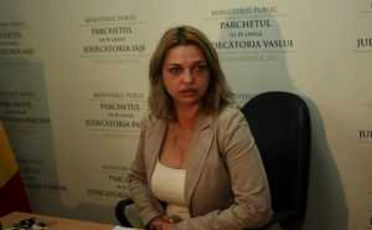 Prim procurorul Carmina Pascal, şeful Parchetului de pe lângă Tribunalul Iaşi