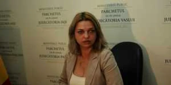 Prim procurorul Carmina Pascal, şeful Parchetului de pe lângă Tribunalul Iaşi