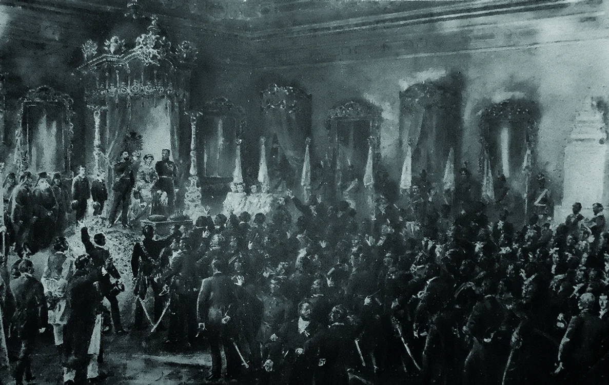 Ceremonia de încoronare a regelui Carol I al României, 10 mai 1881