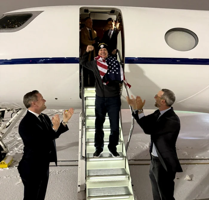 Profesorul american, Marc Fogel, eliberat de Rusia. FOTO: X