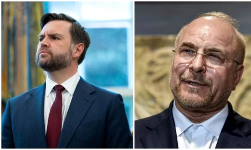 JD VAnce Mohammad Bagher Ghalibaf/FOTO:X