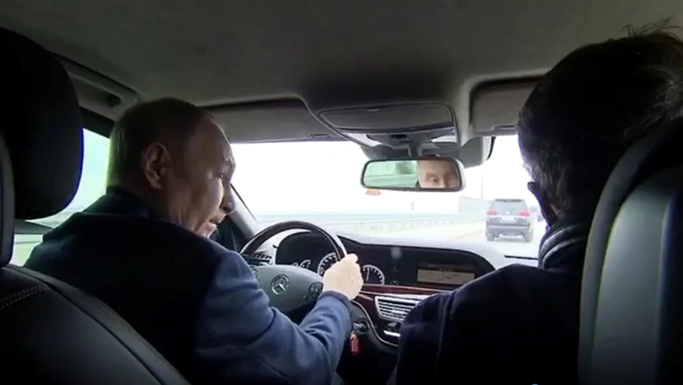 Seipel l-a însoțit pe Putin în limuzina condusă de acesta