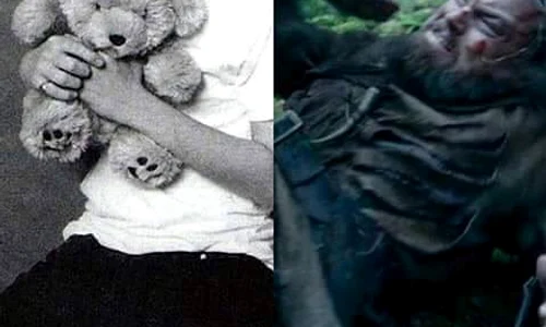 O imagine virală pe Twitter: Leonardo DiCaprio, la prima nominalizare pentru Oscar, în 1993, şi la a şasea, în 2016 jpeg