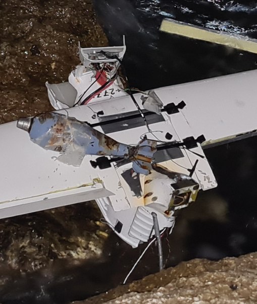 O dronă care avea atașat un dispozitiv exploziv a fost descoperită într-un sat de pe coasta bulgară a Mării Negre FOTO