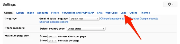 Opţiunea Undo Send în Gmail