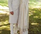 Prințul Rahim Aga Khan V, fiul cel mare a lui Aga Khan IV Karim, cu Kendra Spears la nunta lor din 2013. FOTO: Getty Images