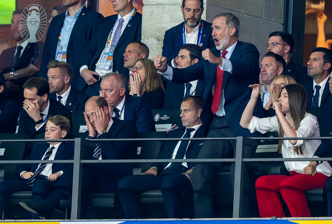 William, George, Felipe, Sofia în tribune, Profimedia jpg