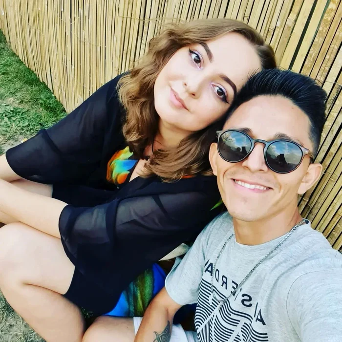 Cristina și Sam s-au plăcut imediat FOTO arhivă personală