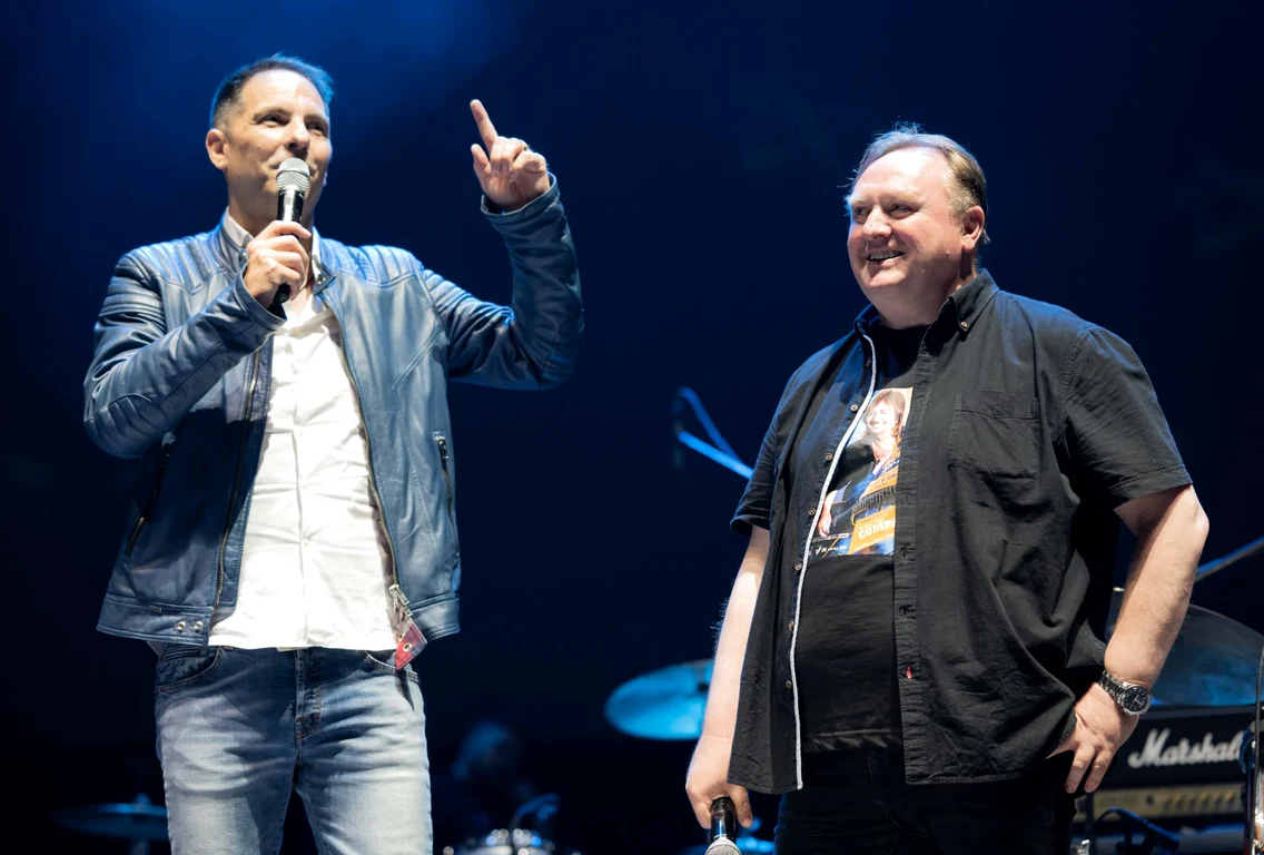 Dan Negru, liderul audiențelor, pe aceeași scenă cu Chris Norman