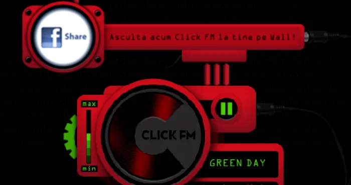 Click FM emite live pe Facebook