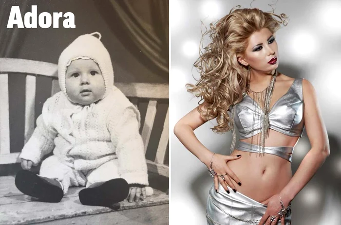 Adora îşi aminteşte cu drag de timpurile când era un ghemotoc de fată