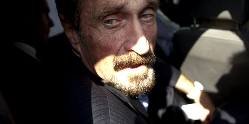 John McAfee fondator companie antivirus McAfee FOTO EPA-EFE