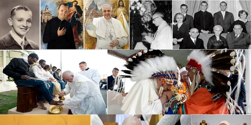 Papa Francisc în imagini de-a lungul vieții sale Colaj Vatican News&Adevărul / DMS