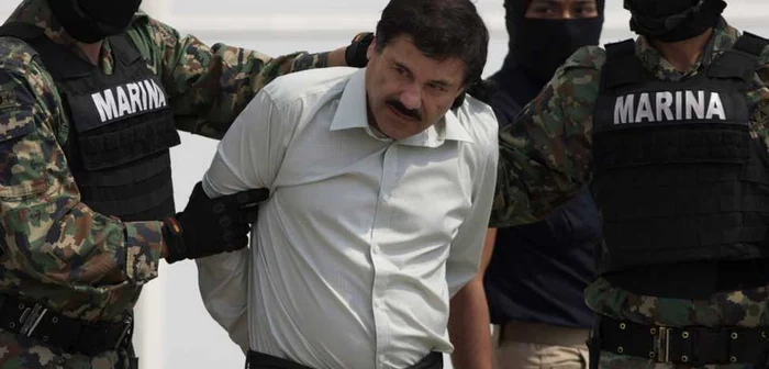 Joaquin Guzman, liderul cartelului de droguri mexican Sinaloa FOTO AP