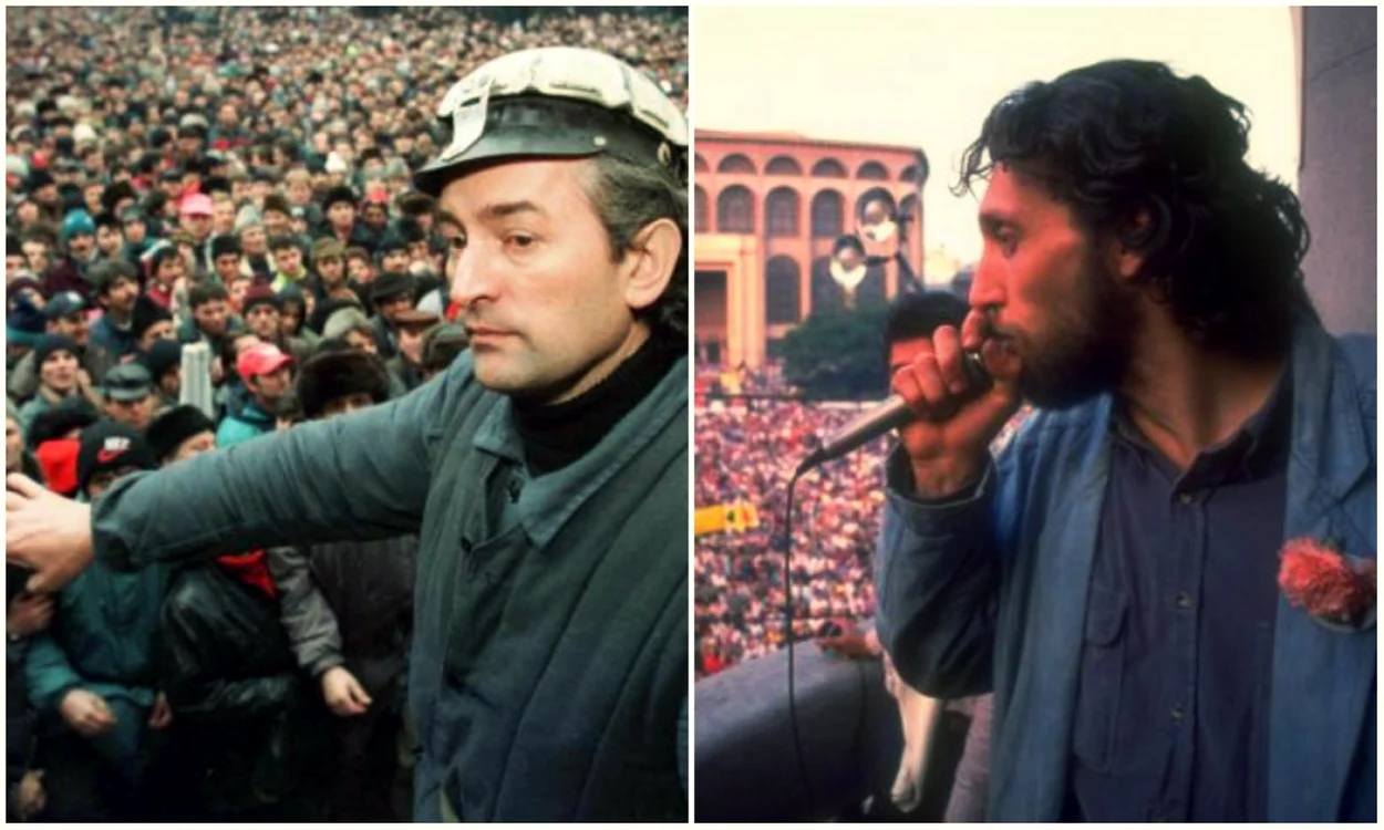 Miron Cozma şi Marian Munteanu, doi oameni cu o influenţă uriaşă la începutul anilor '90