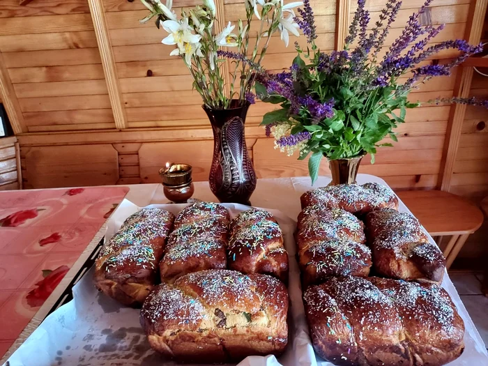 Cozonacul, nelipsit de pe masa de Paşte. FOTO: arhivă