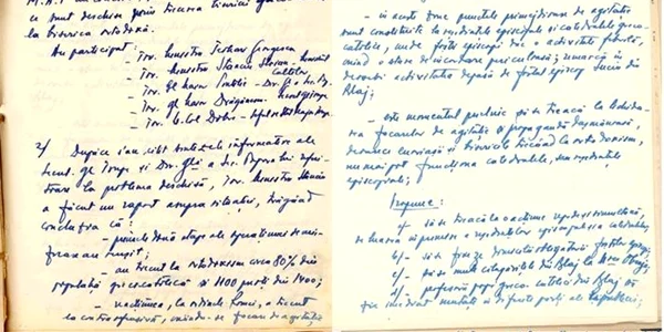 Actul prin care se decide la 27 octombrie 1948 arestarea episcopilor greco-catolici FOTO memorialsighet.ro