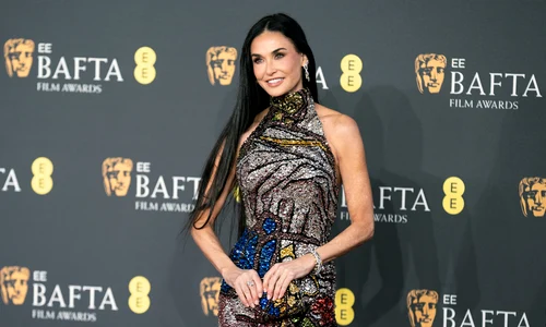 Demi Moore la BAFTA 2025, Profimedia jpg