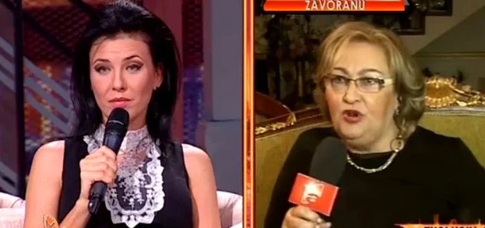 Alexandra şi Marioara Zăvoranu s-au confruntat la emisiunea lui Capatos