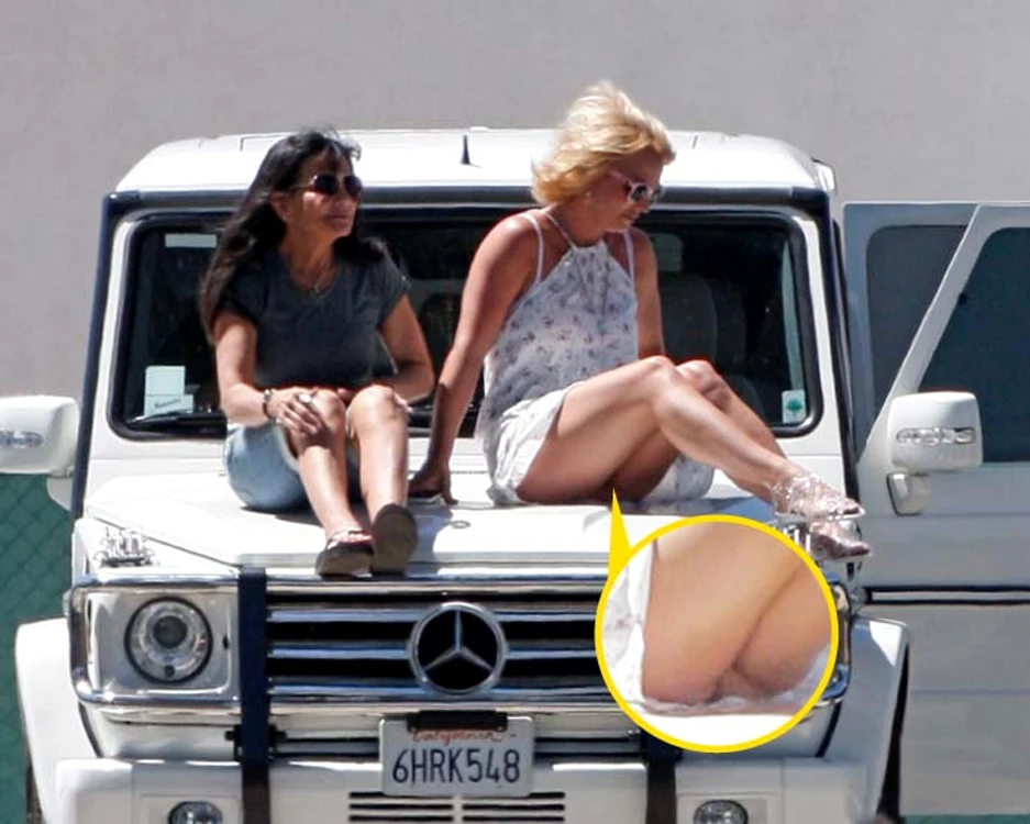 Britney a oferit fotografilor o priveliște inedită Fotografii: Guliver/SplashNews