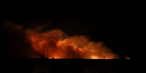 incendiu rafinarie rostov/ FOTOVKontakte