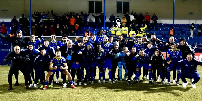 Unirea Slobozia a câștigat primul meci al anului FOTO: Facebook/ AFC Unirea 04 Slobozia