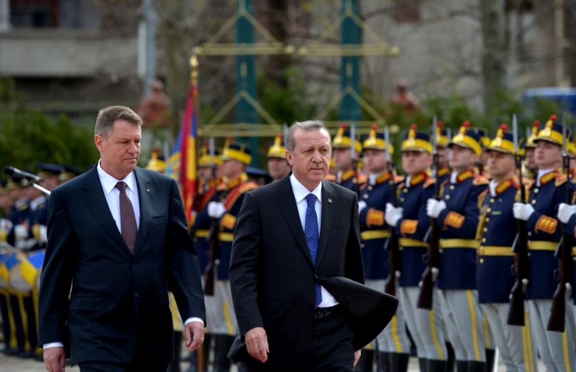 Klaus Iohannis si Recep Tayyip Erdogan la Cotroceni FOTO Mediafax 