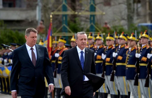 Klaus Iohannis si Recep Tayyip Erdogan la Cotroceni FOTO Mediafax 