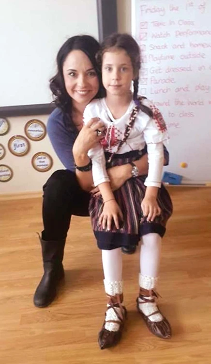 Violeta, fiica Andreei Marin