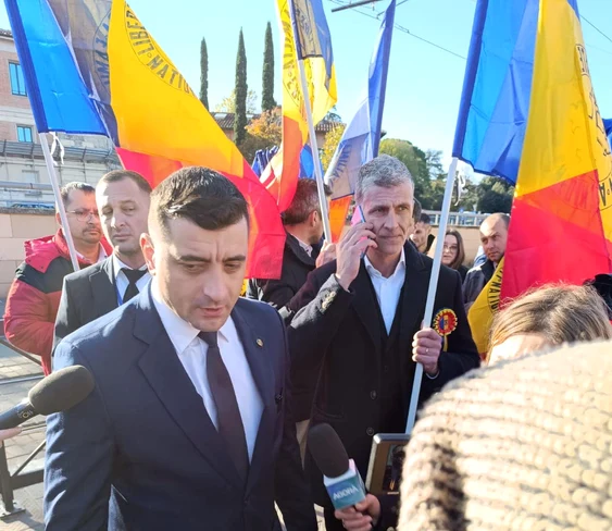 Simion a trecut și pe la conservatori, dar și pe suveraniștii extremiști FOTO Facebook