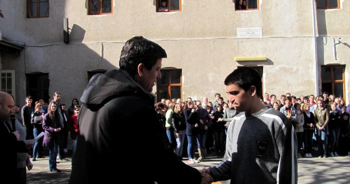 Horea Mureşan a luat un premiu din partea Societăţii de Ştiinţe Matematice
