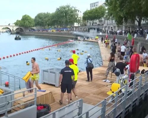scaldat in Sena, Paris 2025, captura video jpg