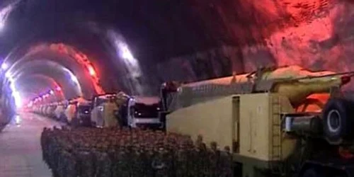 Baza secretă de rachete în Iran FOTO Twitter