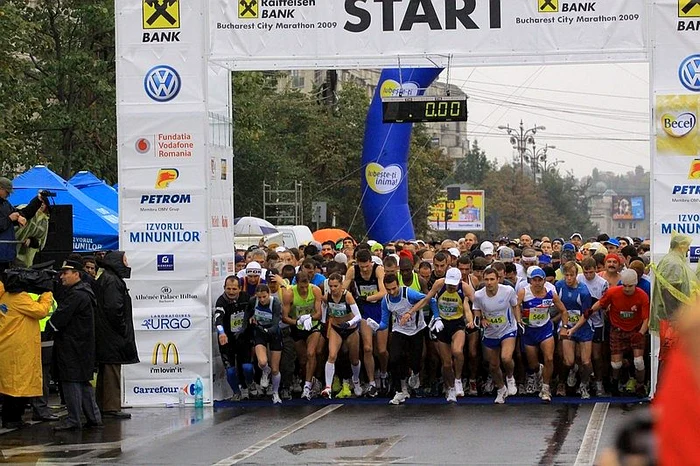
    La ediția din acest an a Maratonului Internațional București vor lua startul doar 250 de alergători de elităFoto: Marian Burlacu  