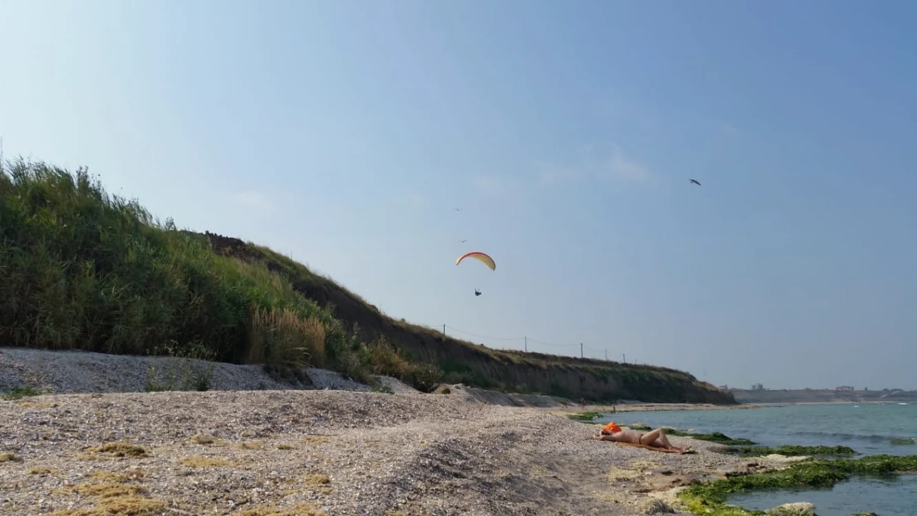 Plaja dintre Costineşti şi 23 August                                                       FOTO Marius Oprea