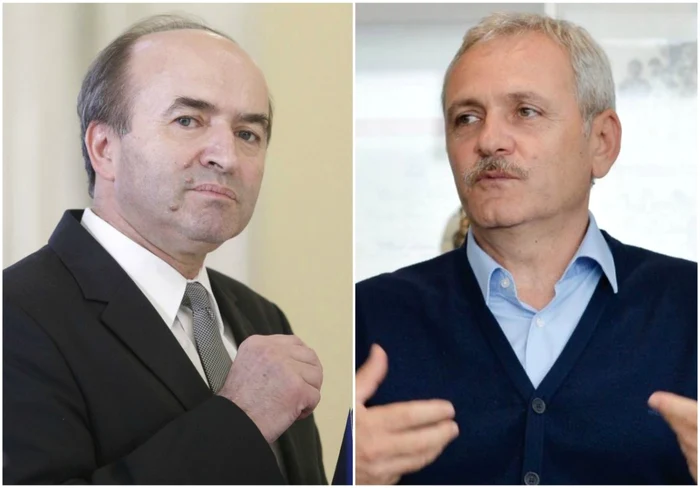 Tudorel Toader si Liviu Dragnea