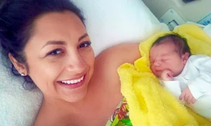 Andra se sime foarte bine de când a născut o pe Eva Maria Ioana și urmează să se întoarcă acasă curând jpeg