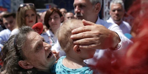 Alegeri europarlamentare 2019 - miting PSD Târgovişte - Liviu Dragnea / FOTO Inquam Photos / Octav Ganea / 19 mai 2019