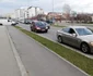 Campania „România vrea autostrăzi” în Râmnicu Vâlcea - pe un bulevard important; Foto FB Sergiu Nicolae