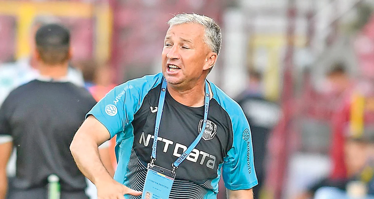 Dan Petrescu, supărat pe jucătorii de rezervă. Foto Arhivă Adevărul