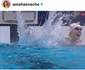 Gândurile bune și felicitările din partea știristei PROTV Amalia Enache nu au încetat să apară pentru David Popovici