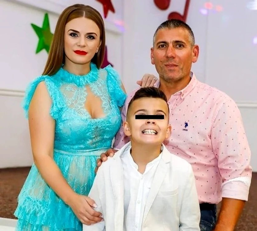 Marcel Fota, soțul ei, Minel, și fiul acestorafoto: Instagram