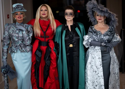 Alexandra Velniciuc, Cera Mihăilescu, Carmen Tănase și Mihaela Tatu la Soirees de la Mode by Alin Gălățescu