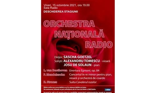 Deschidere extraordinară de stagiune la Sala Radio jpeg
