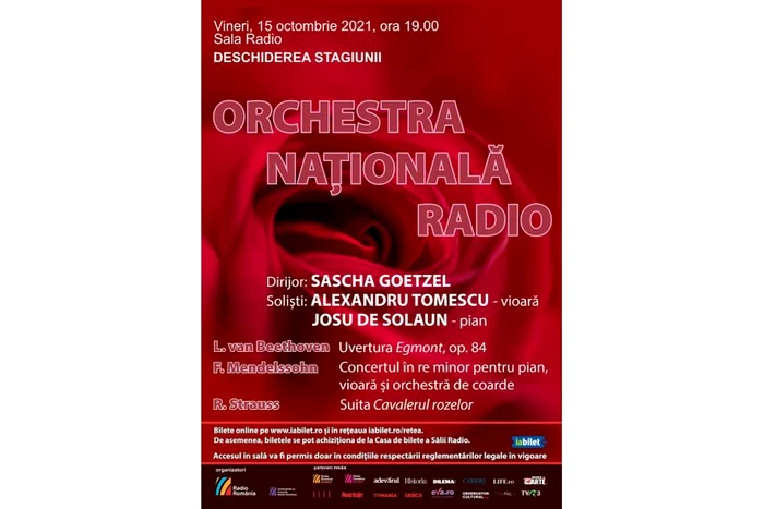 Deschidere extraordinară de stagiune la Sala Radio jpeg