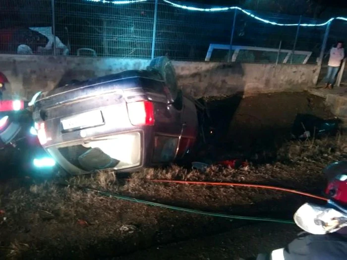 Accidentul s-a petrecut la Cireşu FOTO Arhivă