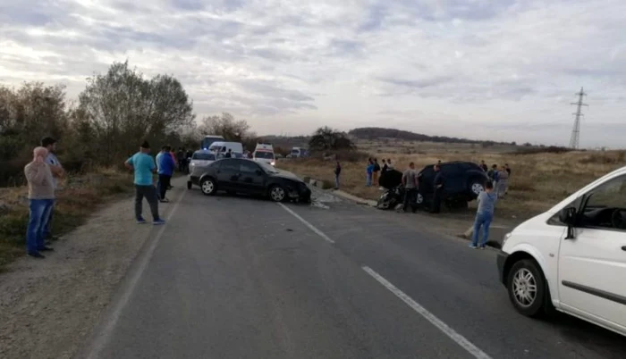 Accident rutier în zona Bavaria - Sibiu cu trei răniţi Foto oradesibiu ro
