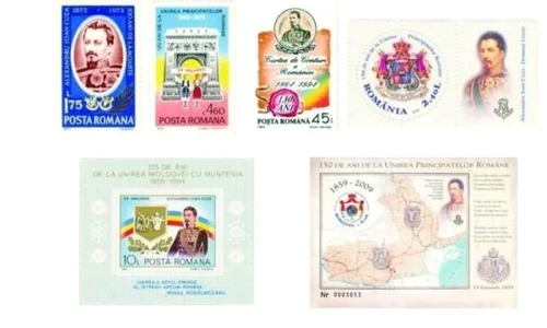 Alexandru Ioan Cuza şi Unirea de la 1859 în filatelie jpeg