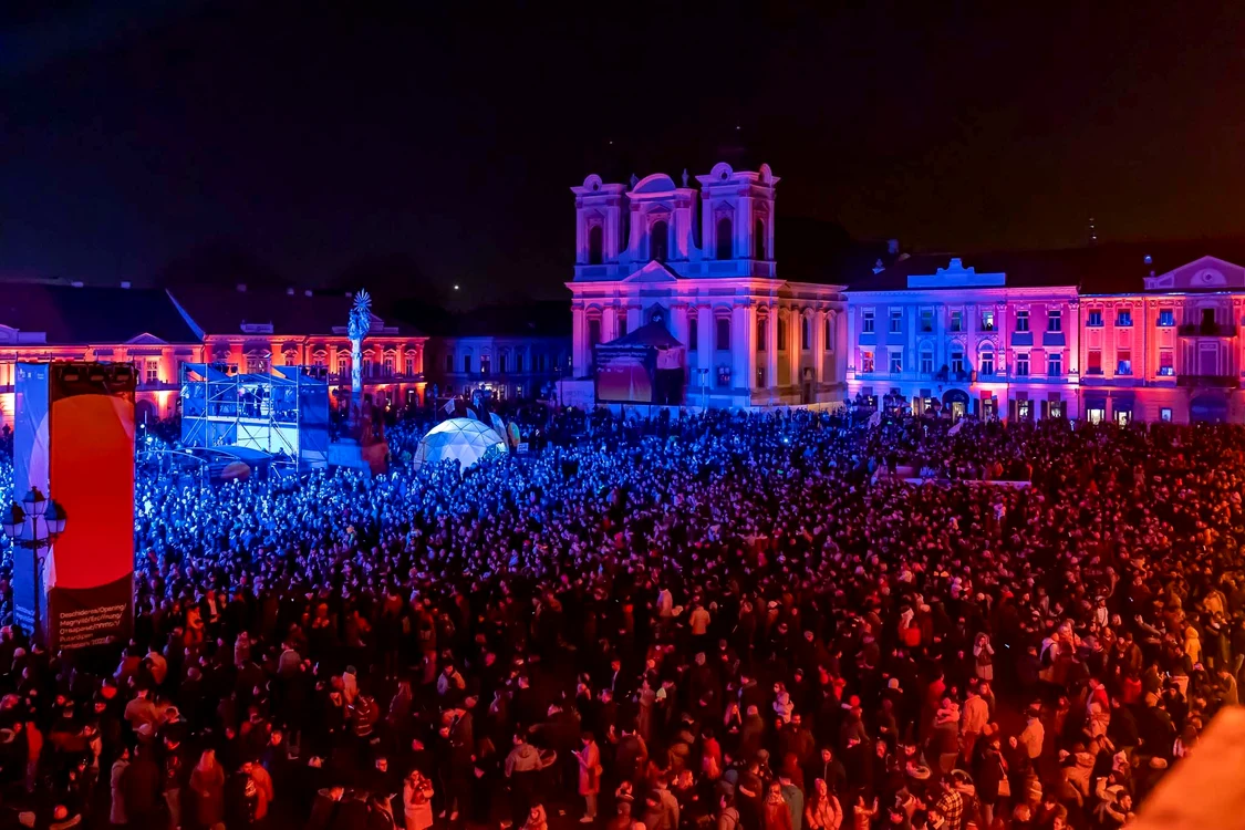 Deschidere Timișoara 2023 FOTO Centrul de Proiecte Timișoara