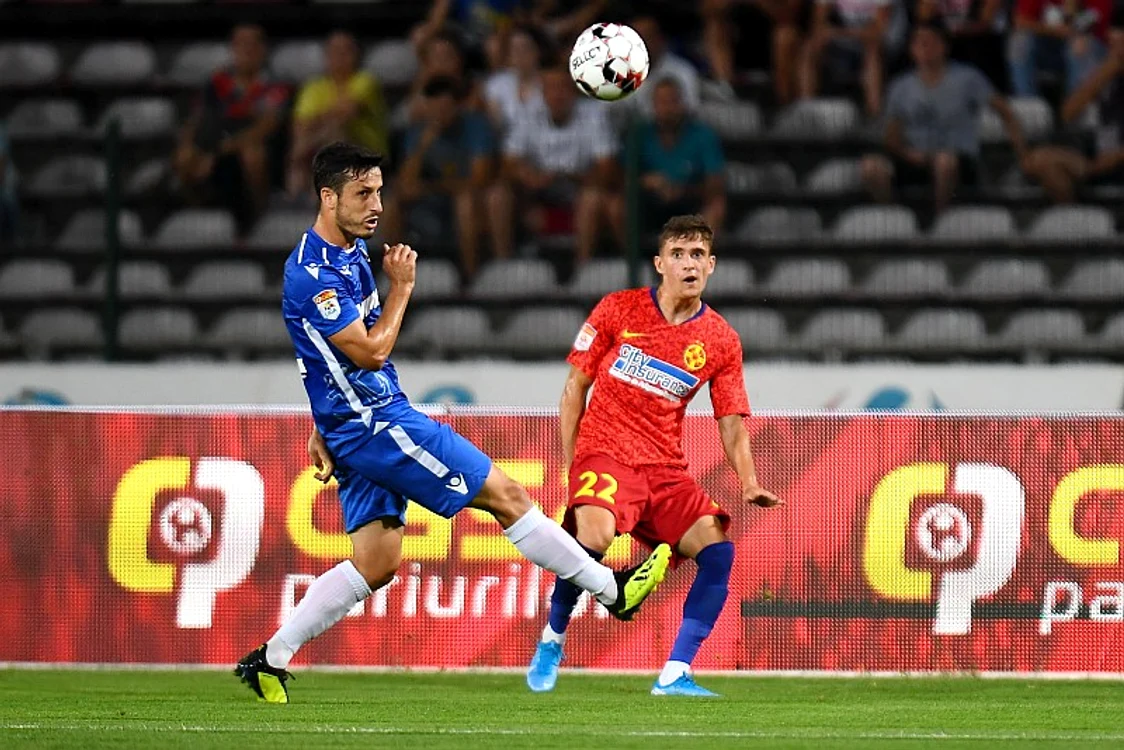 
    FC Voluntari a condus din minutul 1 al meciului cu FCSBFoto: sportpictures.eu  